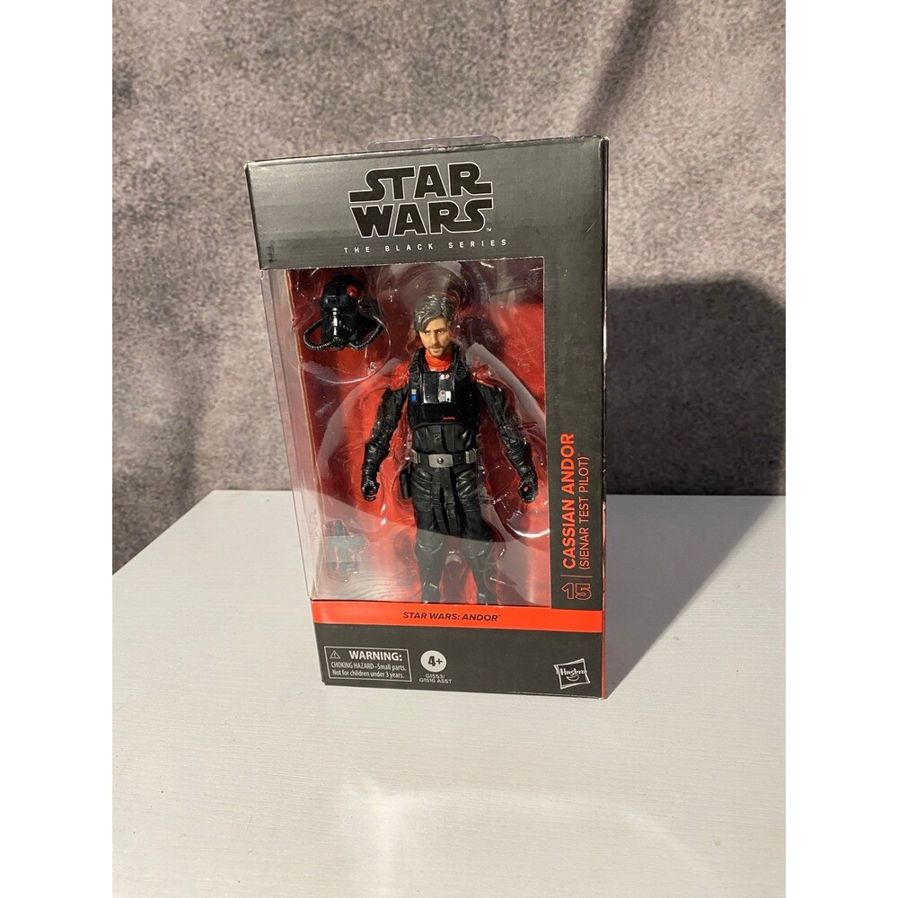 Star Wars Black Series Cassian Andor Sienar Test Pilot #15 Andor New In Box 6"